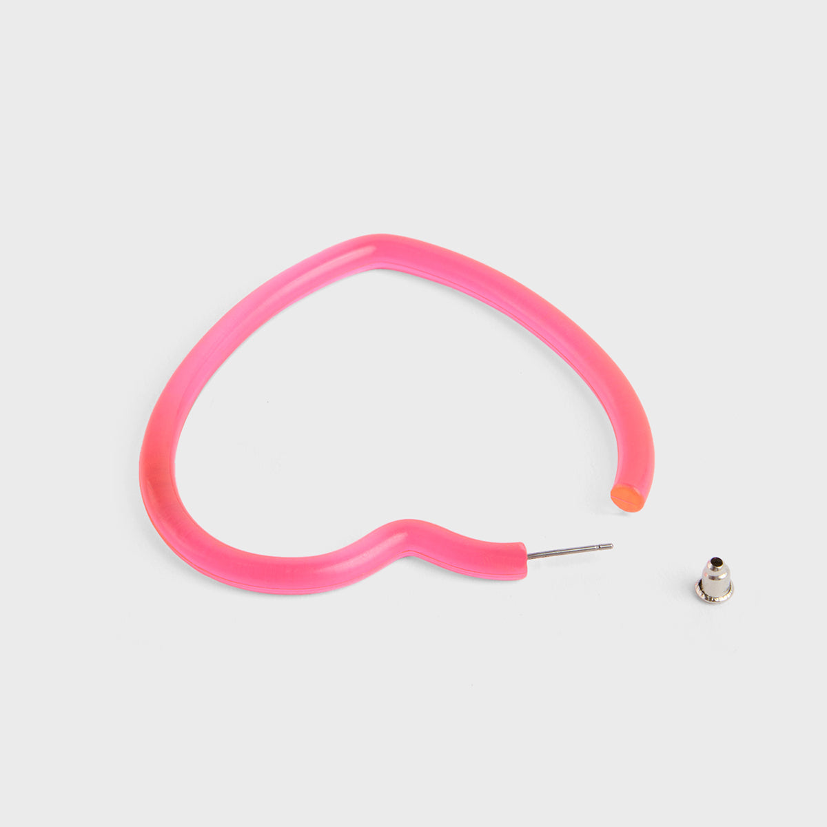 Bright Like Neon Love - Neon Hoop Earrings | Acrylic Hoops – Amelie Owen